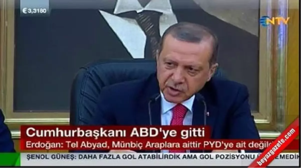 Cumhurbaşkanı Erdoğan, ABD Ziyareti Öncesi Konuştu