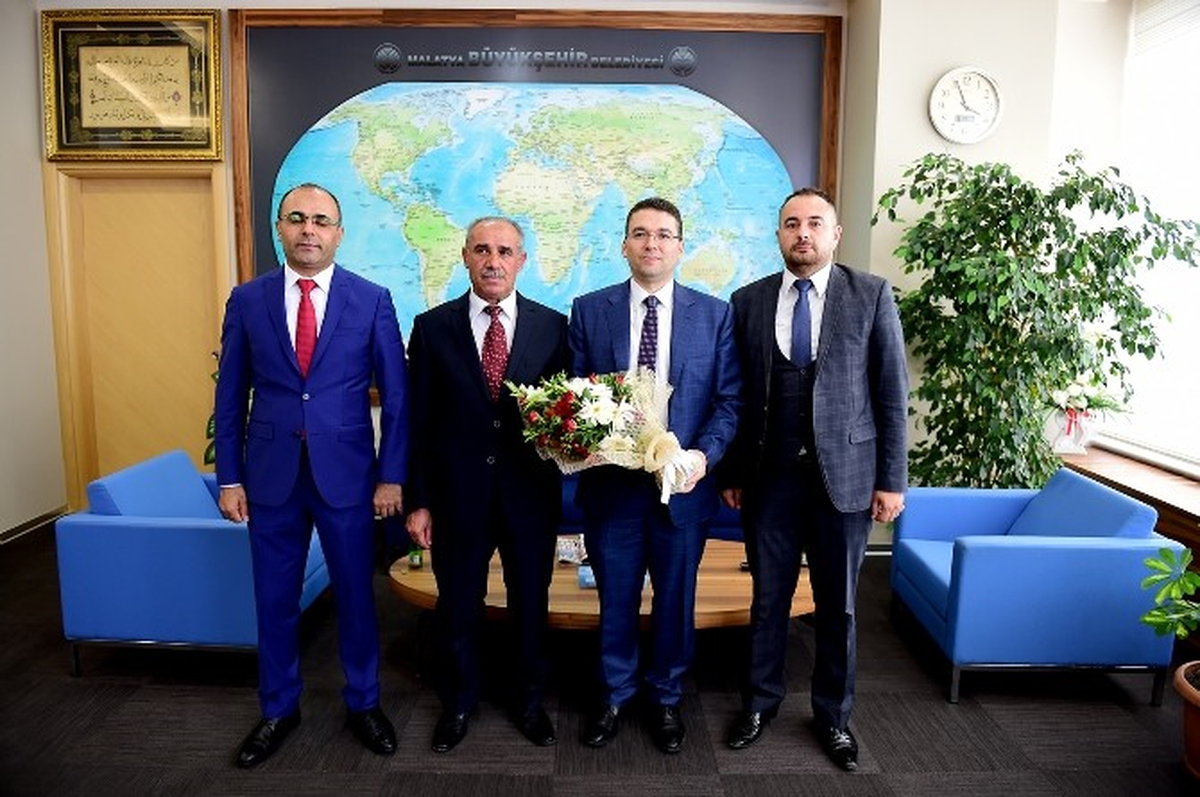 Gaziler Genel Sekreter Turan\'ı Ziyaret Etti