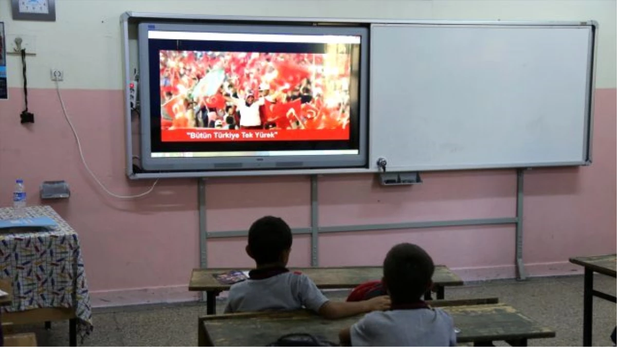 İlk Ders "15 Temmuz Demokrasi Zaferi" Videosu ile Başladı