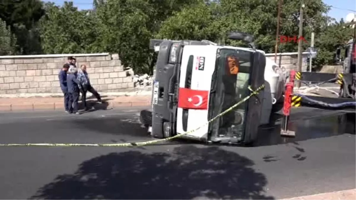 Kayseri - Arızalanan Beton Mikserini Tamir Etmek İsterken Canından Oldu