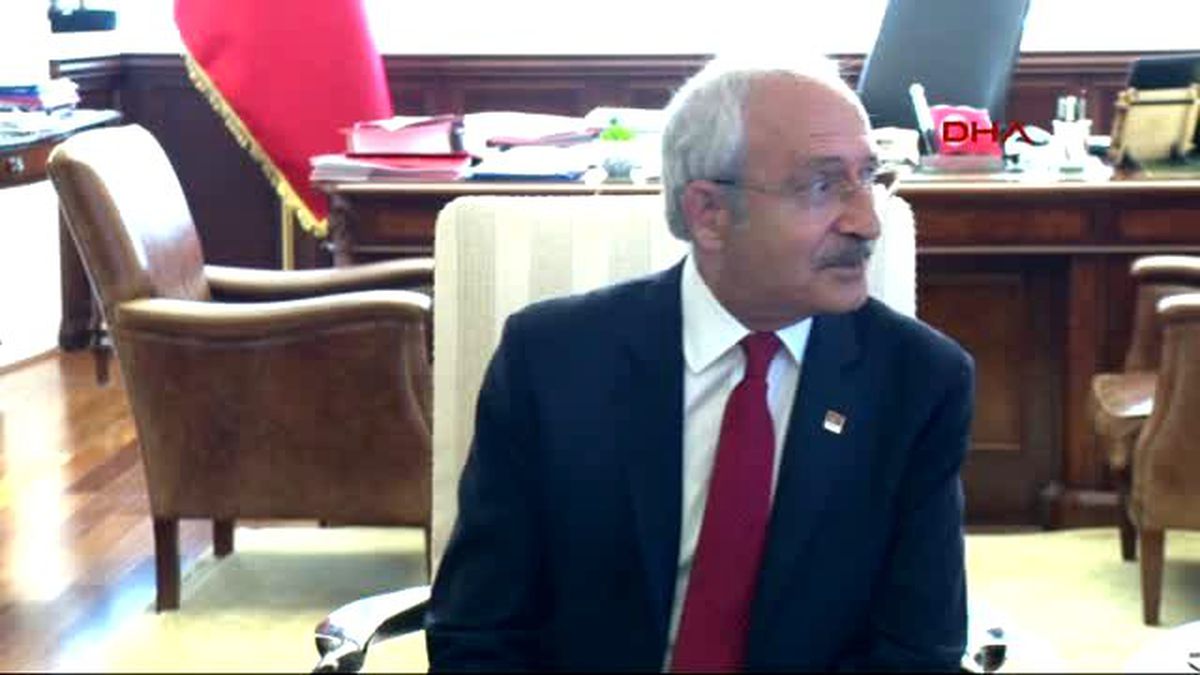 Kılıçdaroğlu, Kristal-İş Genel Başkanı Çetintaş\'ı Kabul Etti