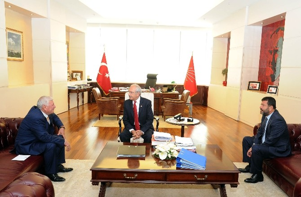 Kılıçdaroğlu, Kristal-İş Genel Başkanı Çetintaş ile Görüştü