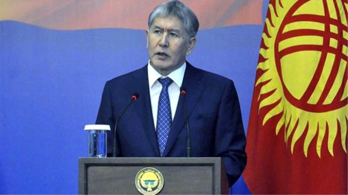Kırgızistan Cumhurbaşkanı Atambayev Atatürk Havalimanı\'nda Rahatsızlandı