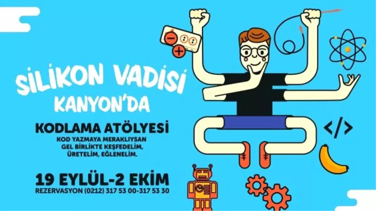 Silikon Vadisi Kodlama Atölyesi Kanyon\'da Açıldı