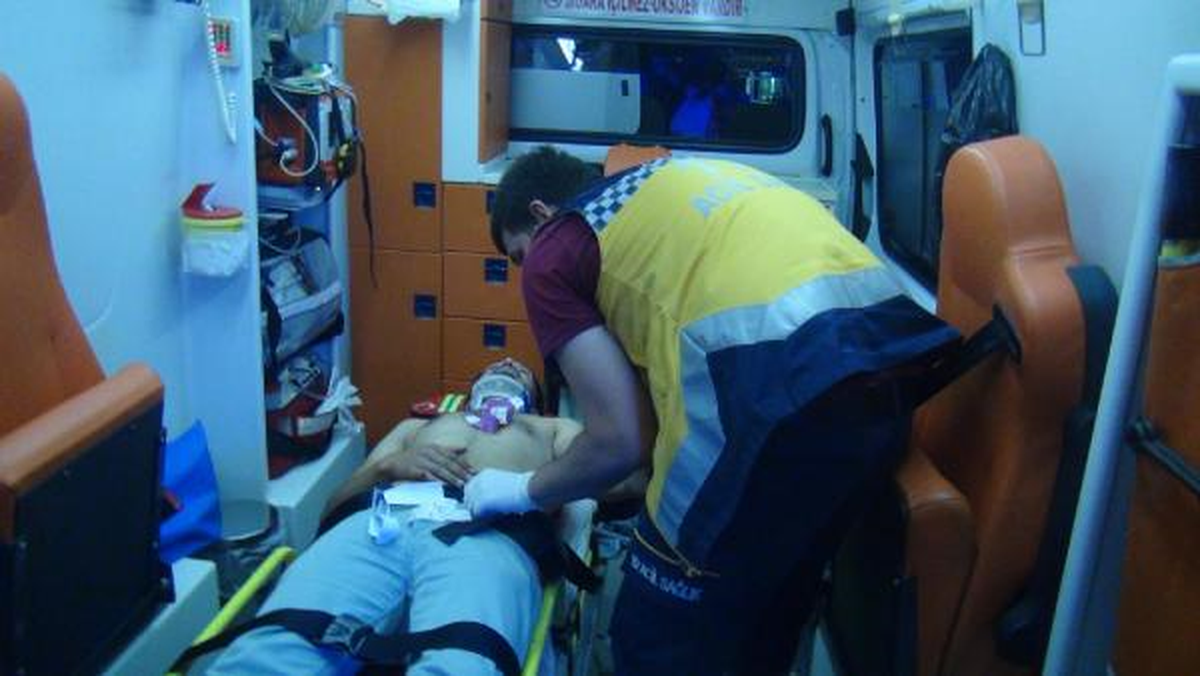 Zonguldak\'ta 2 Otomobil Çarpıştı: 1 Yaralı