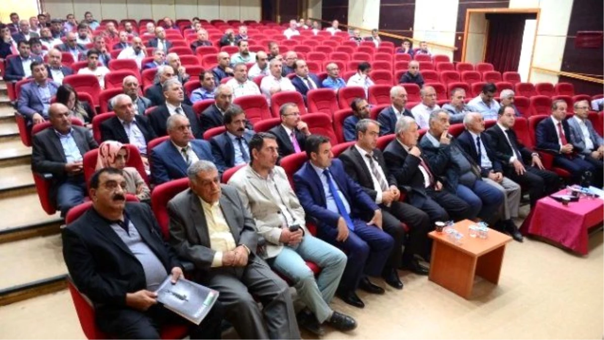 Bitlis\'te Borçların Yapılandırılması Toplantısı