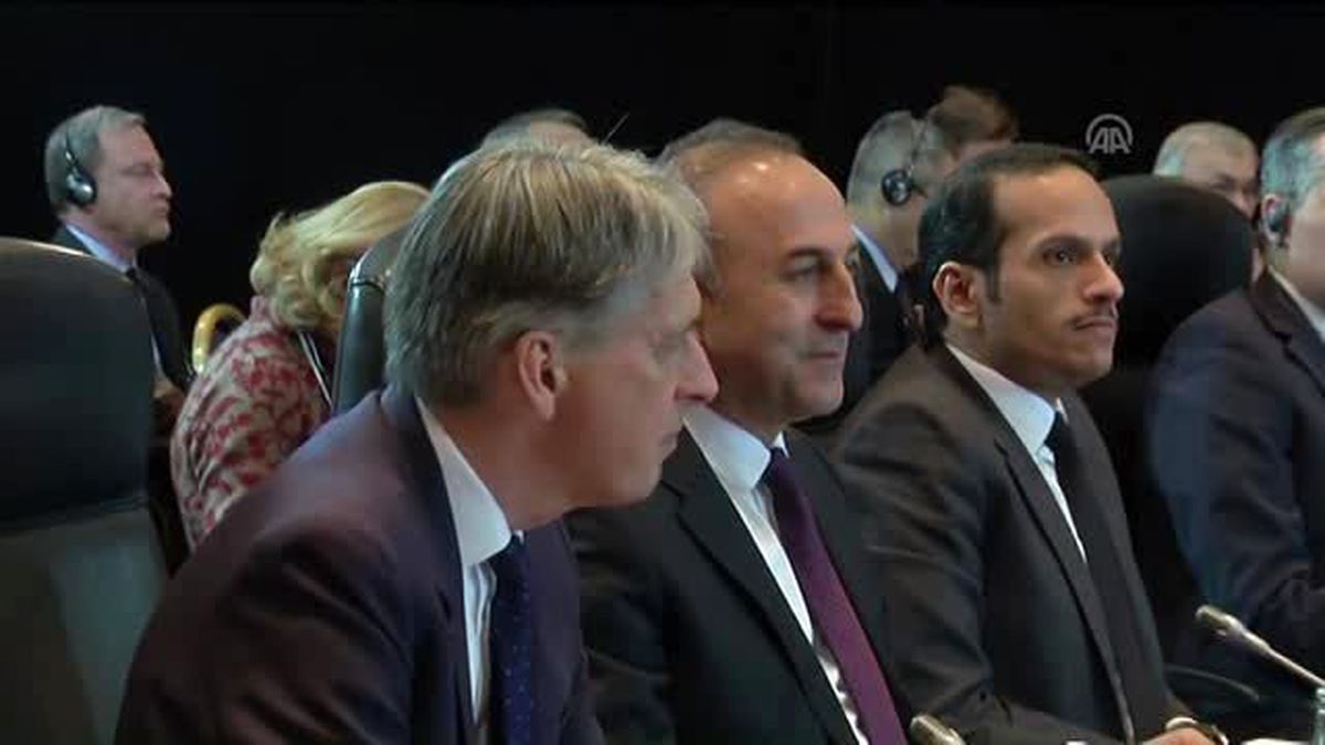 Çavuşoğlu Suriye Uluslararası Destek Grubu Toplantısına Katıldı