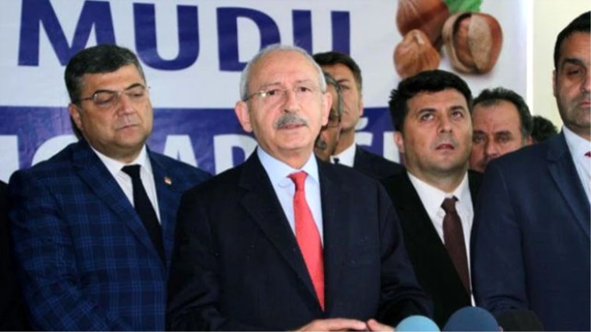 CHP Genel Başkanı Kılıçdaroğlu, Ordu\'da