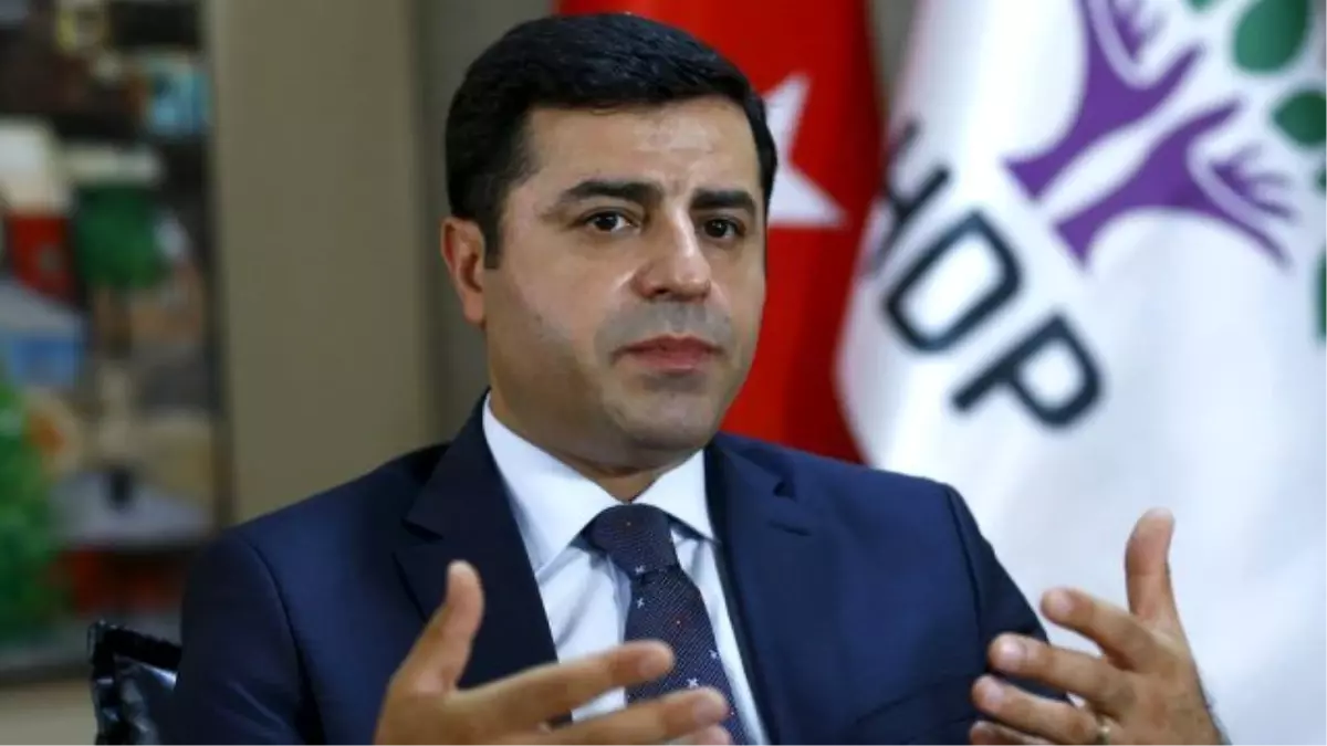 Başsavcılık, Demirtaş\'ı İfadeye Çağırdı