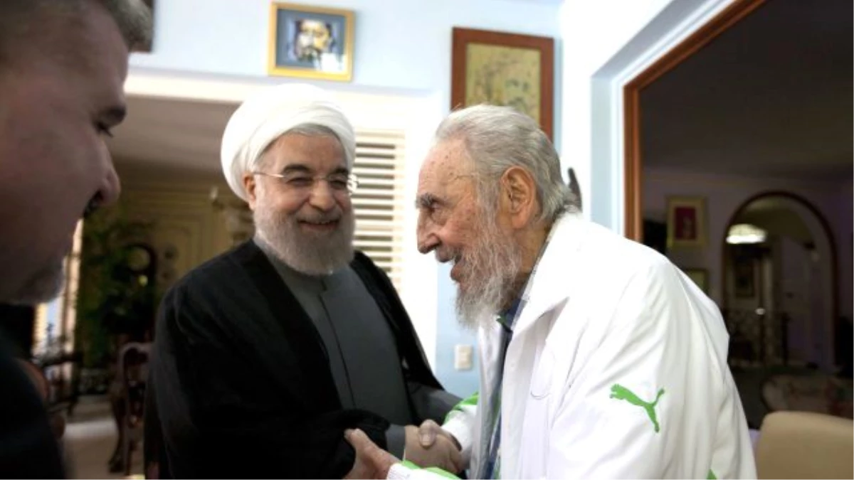 İran Cumhurbaşkanı Ruhani Küba\'da