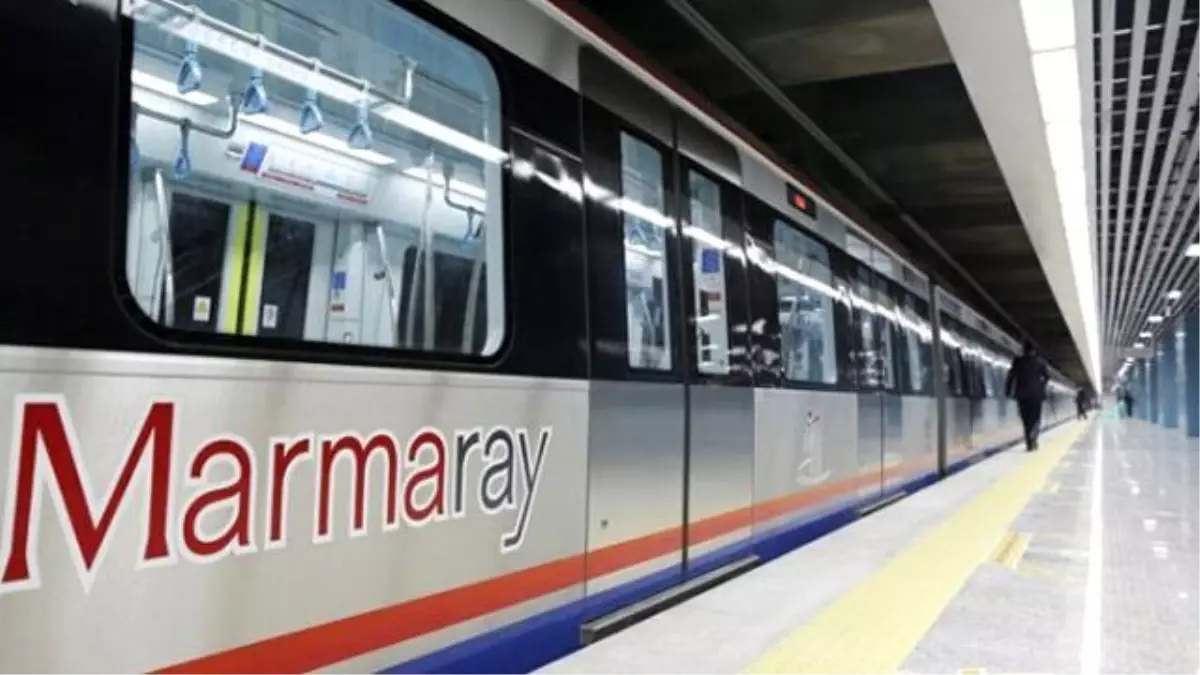 Marmaray\'da Yaşanan Teknik Bir Arıza Nedeniyle Seferler Tek Yol Üzerinden 17 Dakika Aralıkla...