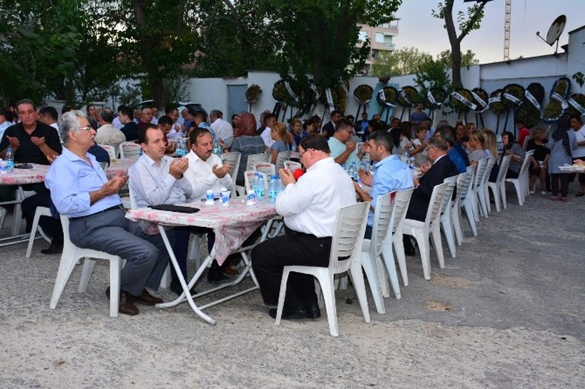 Maski Ekibinden Başkan Ergün\'e Taziye Ziyareti
