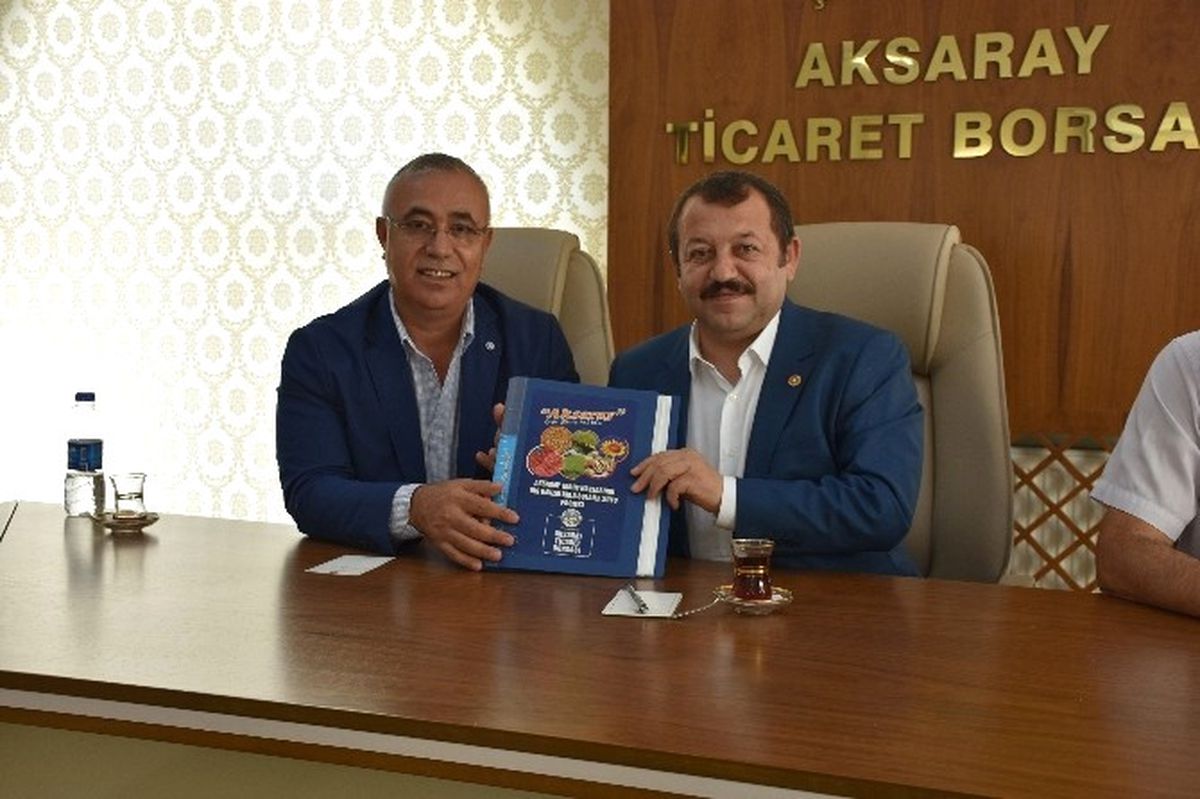 Milletvekili Serdengeçti\'den Aksaray Ticaret Borsası\'na Ziyaret