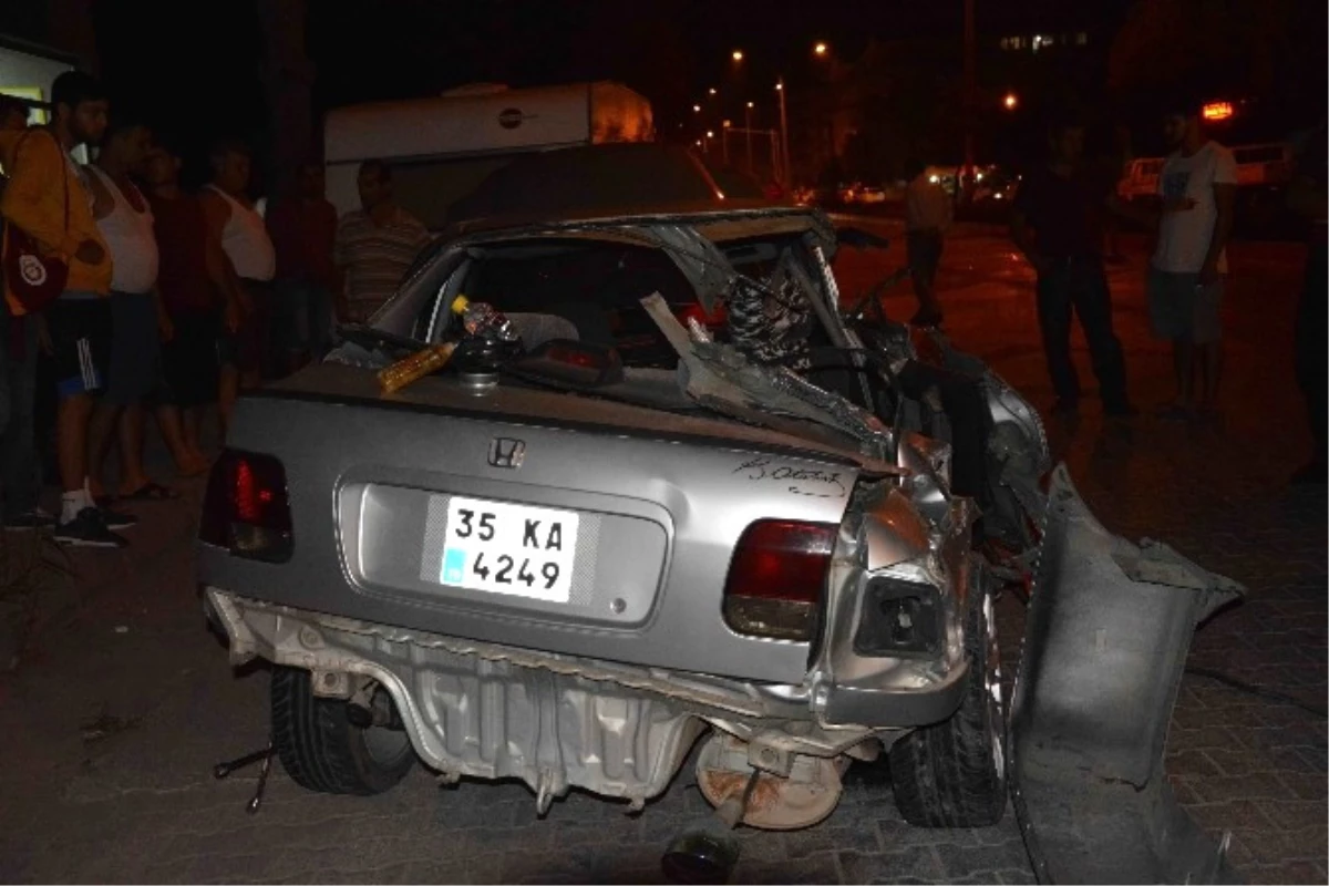 Ortaca\'da Trafik Kazaları; 4 Yaralı
