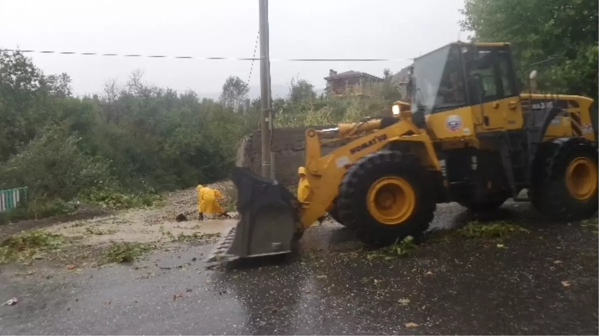 Tosya\'da Fırtına Evlerin Çatısını Uçurdu, 1 Kişi Yaralandı