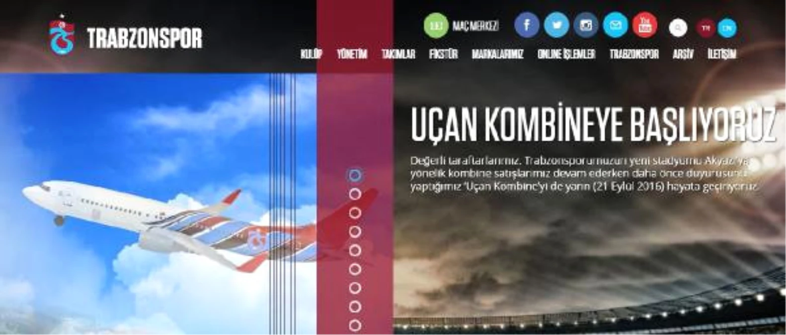 Trabzonspor\'da \'Uçan Kombine\' Dönemi Başlıyor