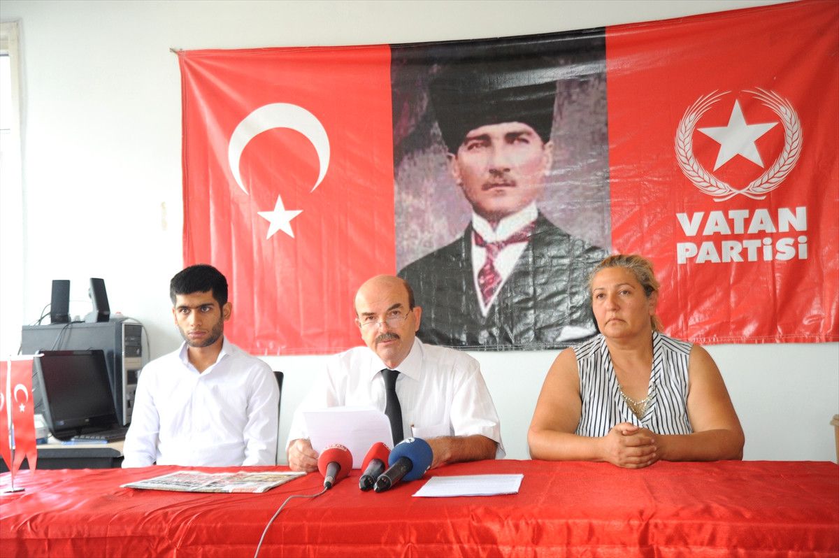 Vatan Partisi Gaziantep İl Başkanı Ünverdi Açıklaması