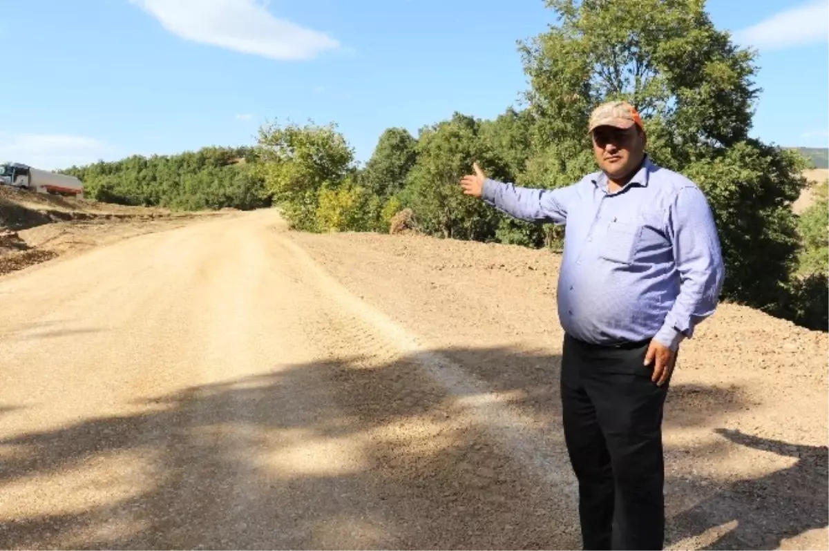 Vatandaşın Toprak Yol Çilesi Sona Eriyor