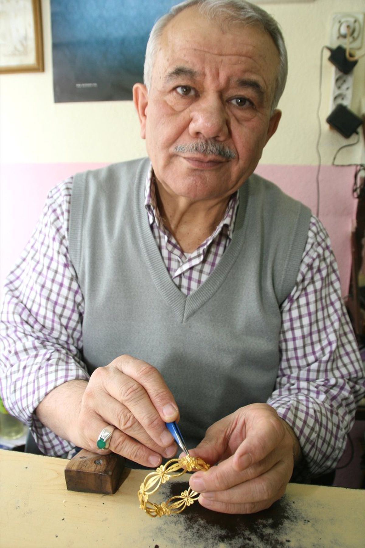 Beypazarı\'nda Telkari Sanatı Yaşatılıyor