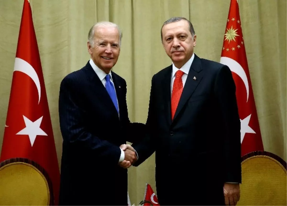 Cumhurbaşkanı Erdoğan, ABD Başkan Yardımcısı Joe Biden ile Görüştü