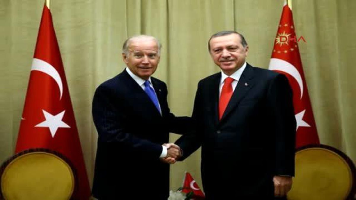 Cumhurbaşkanı Erdoğan, ABD Başkan Yardımcısı Joe Biden\'ı Kabul Etti