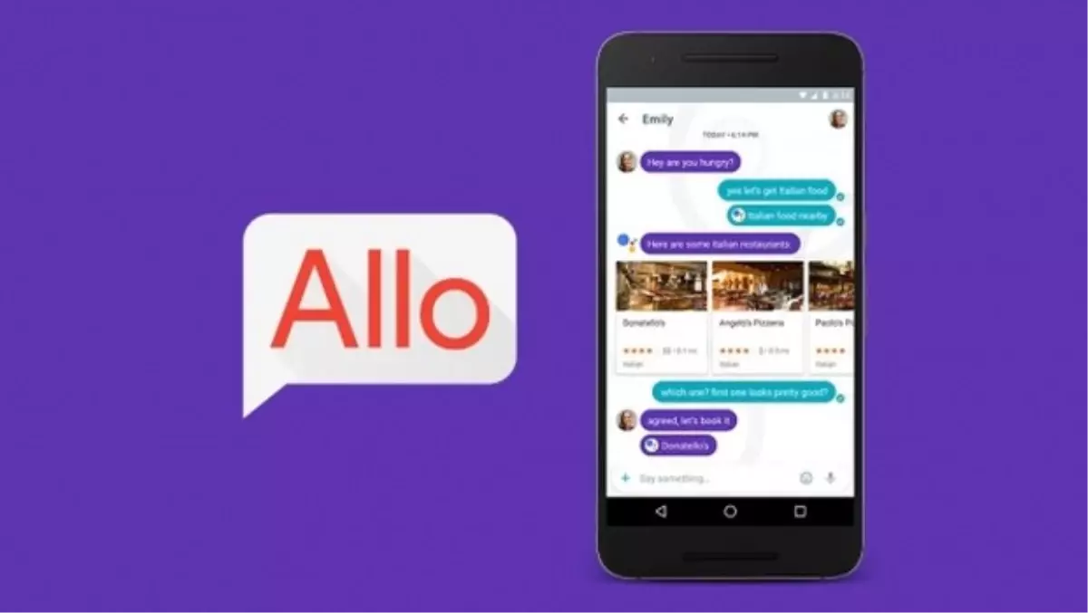 Google Allo Yayınlandı