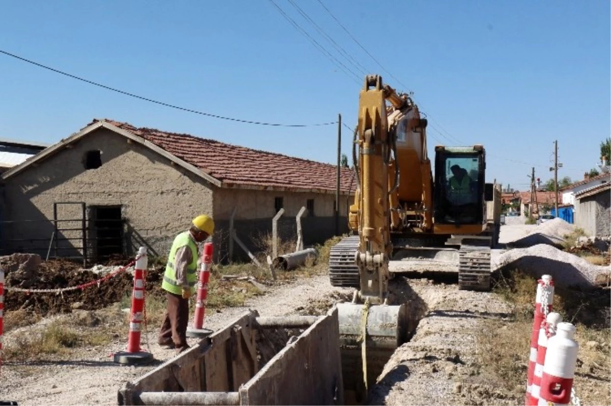 Meram ve Karatay\'da Kanalizasyon Hizmet Ağı Genişliyor