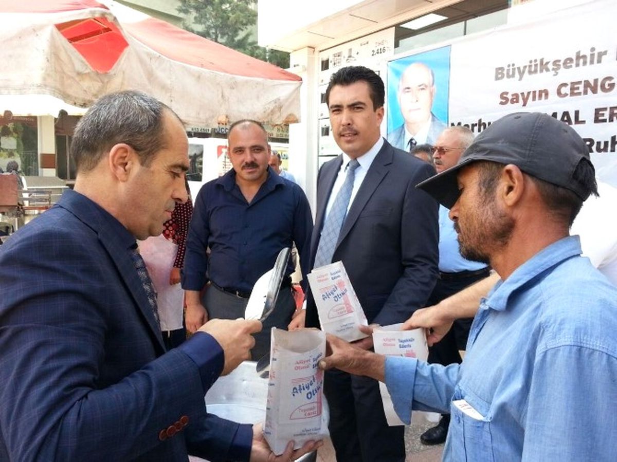 Merhum Cemal Ergün İçin 17 İlçede Lokma Hayrı