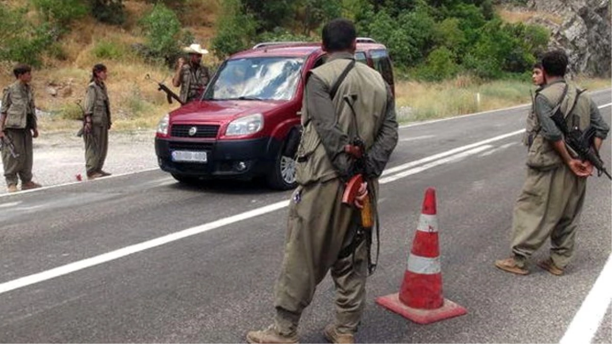 PKK\'lı Hainler, Hakkari\'de 2\'si Uzman Çavuş 4 Kişiyi Kaçırdı