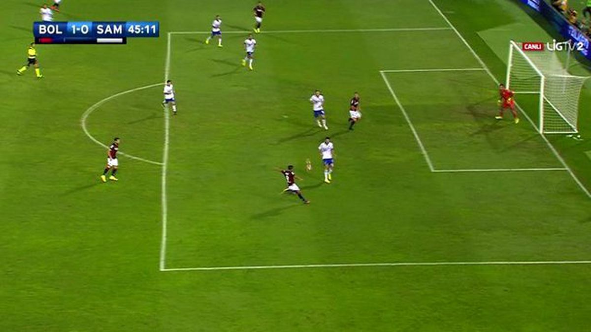 Simone Verdi, Bologna-Sampdoria Maçında Harika Bir Gole İmza Attı