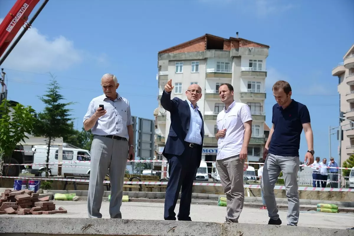 Terme Belediyesinin Park Yapım ve Onarım Çalışmaları