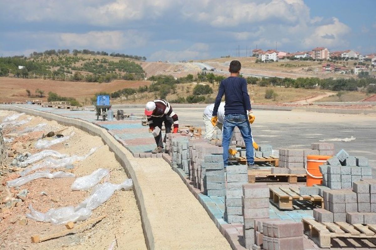 Uşak\'ta Kuzey Çevre Yolunda Sona Doğru