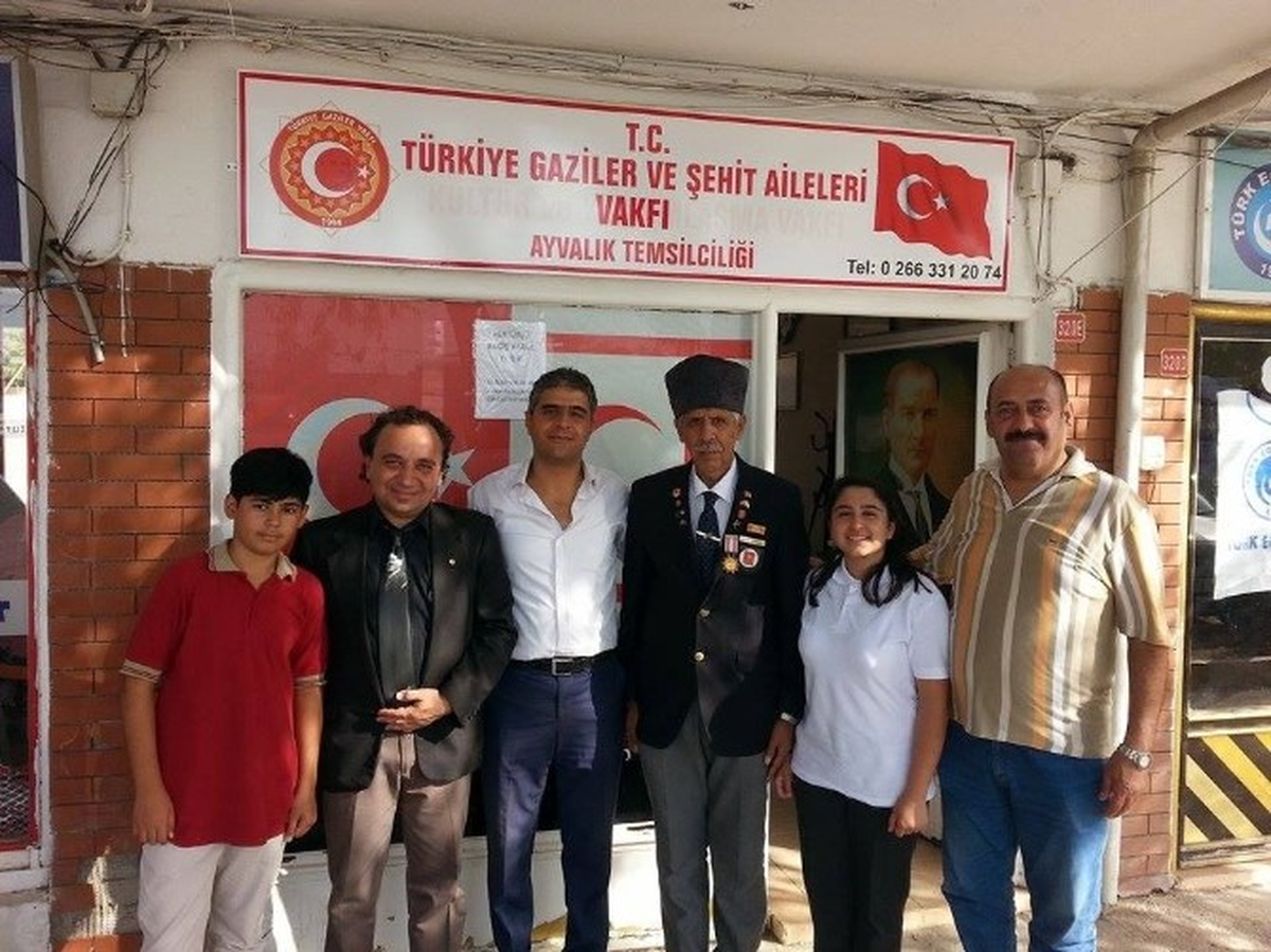 Ayvalıklı Gazilere Anlamlı Ziyaret