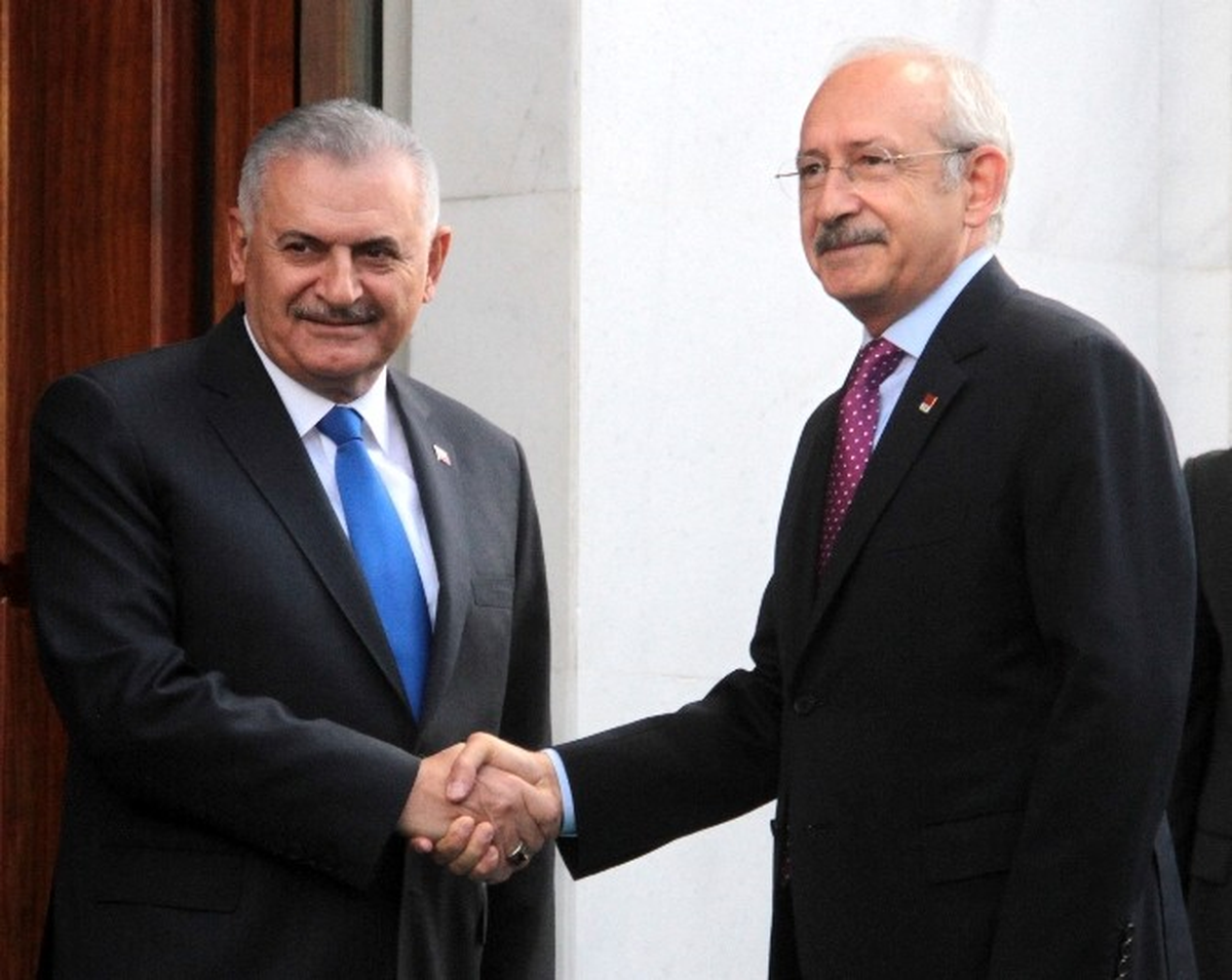 CHP Lideri Kılıçdaroğlu İlk Kez AK Parti Genel Merkezi\'nde
