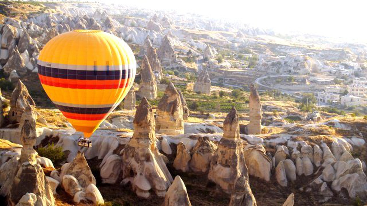 Kapadokya\'da Bayram Tatili Turizmciye Yaradı