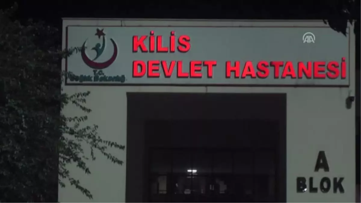 Kilis\'e Roket Mermisi Atıldı - Yaralıların Hastaneye Getirilmesi