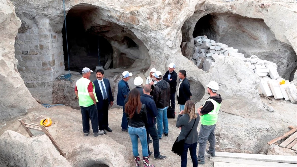 ODTÜ Heyeti Yeraltı Kentinde İnceleme Yaptı