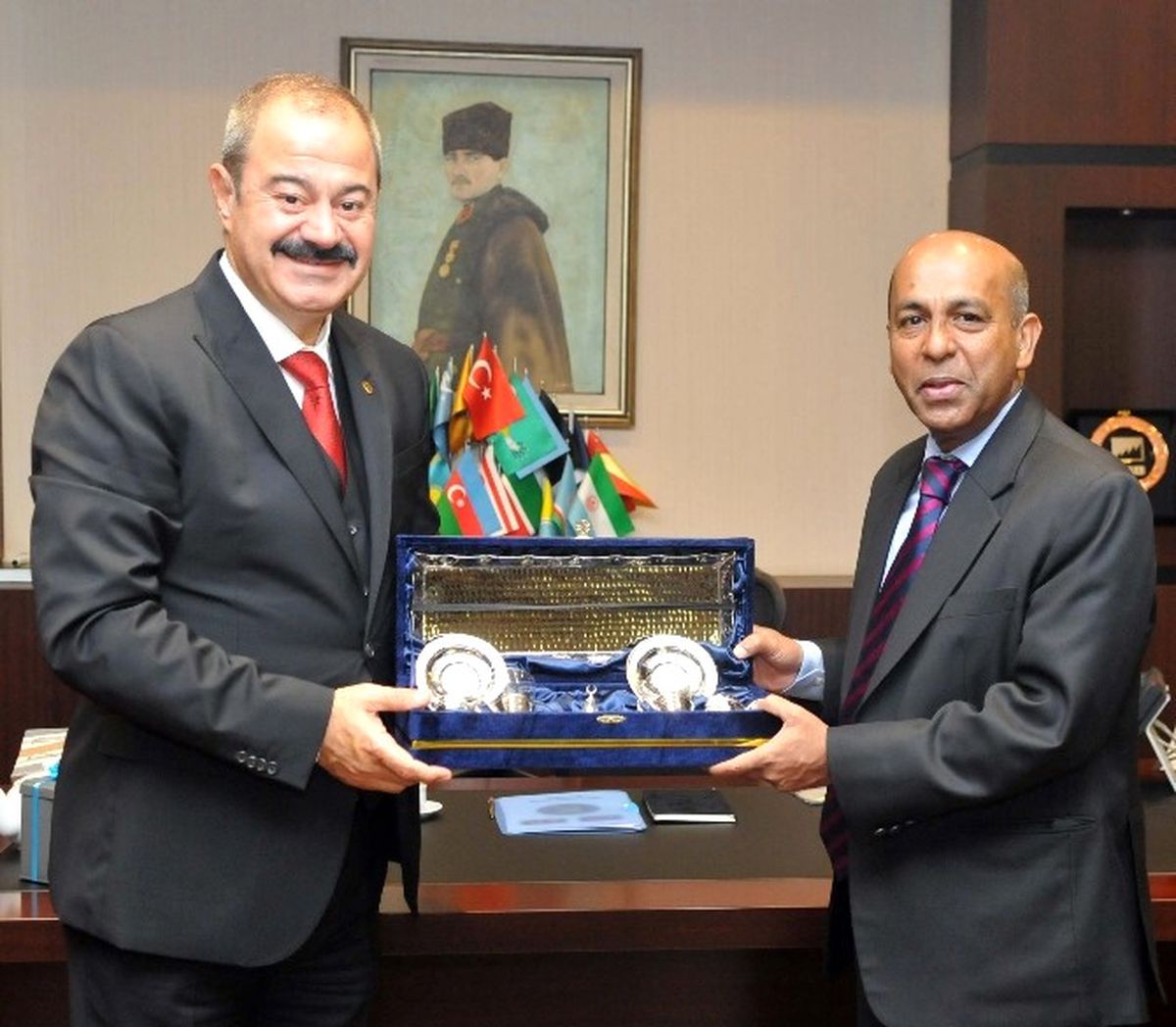 Sri Lanka\'nın Ankara Büyükelçisi Gso\'yu Ziyaret Etti