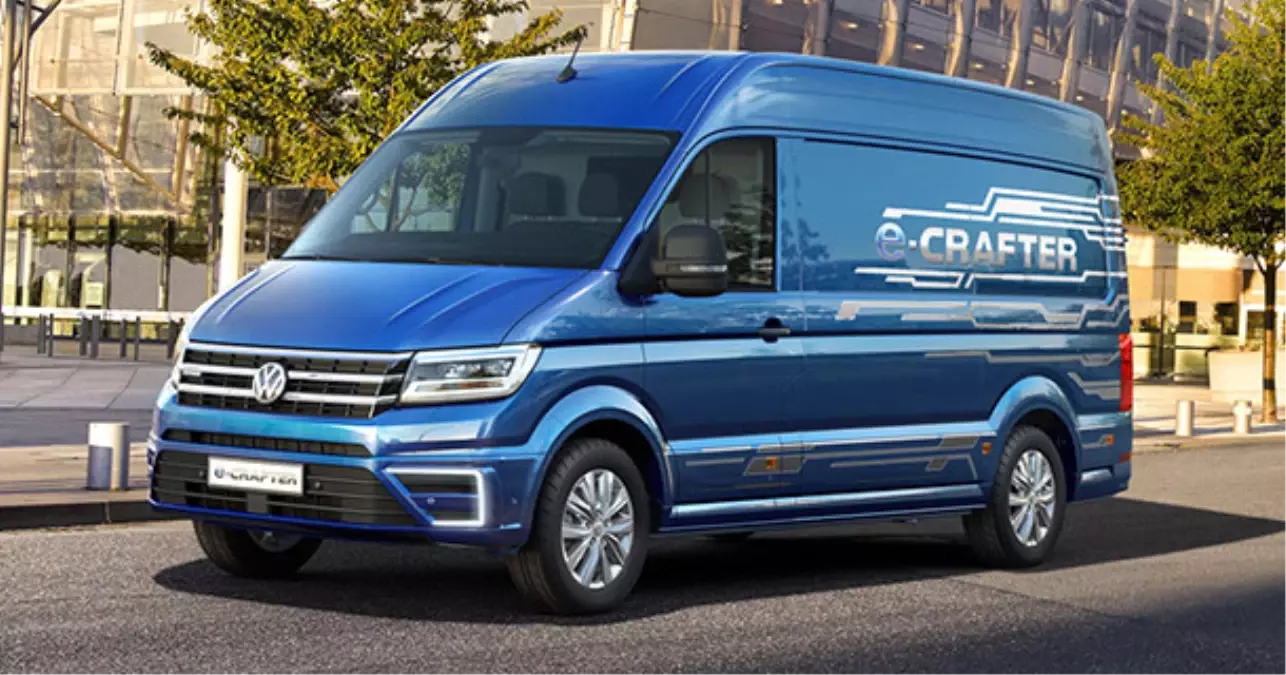 Volkswagen E-Crafter Concept Hannover\'de Sahne Aldı