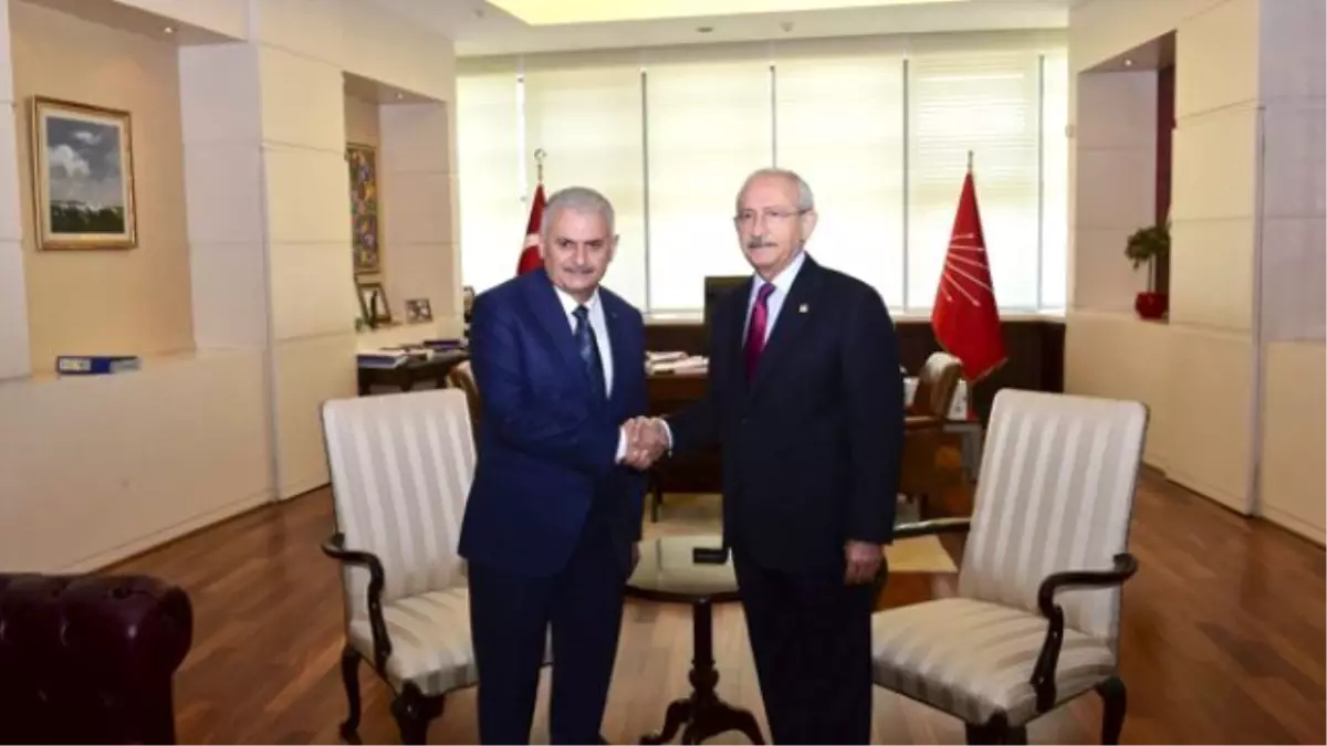 Yıldırım-Kılıçdaroğlu Görüşmesi