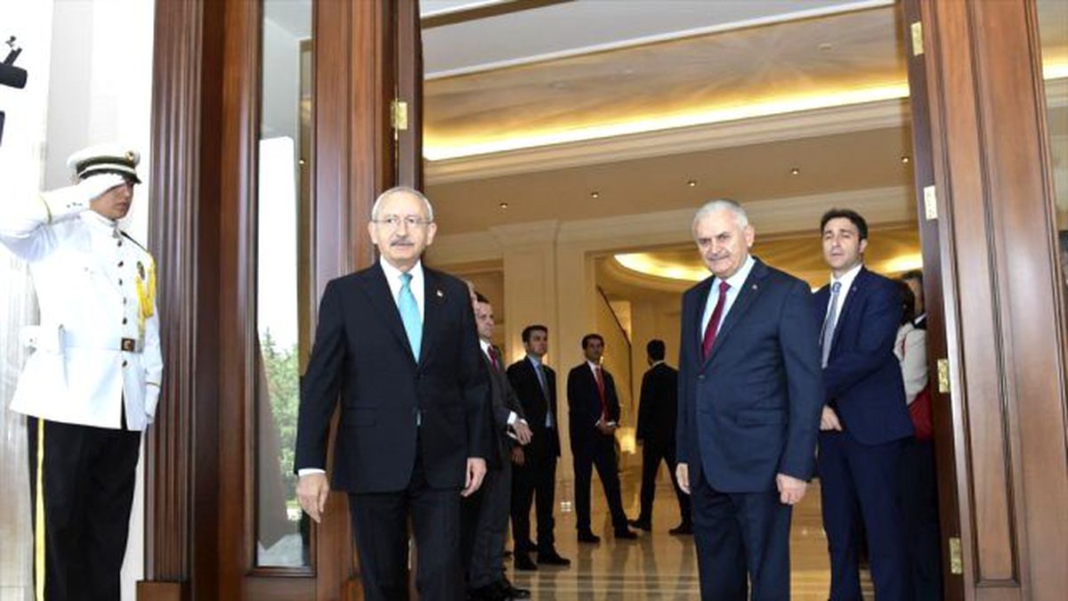 Yıldırım-Kılıçdaroğlu Görüşmesi