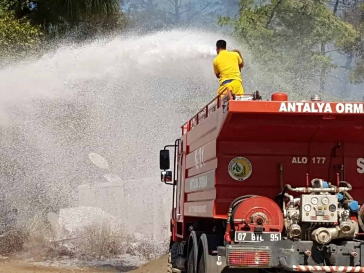 Antalya\'da Orman Yangını