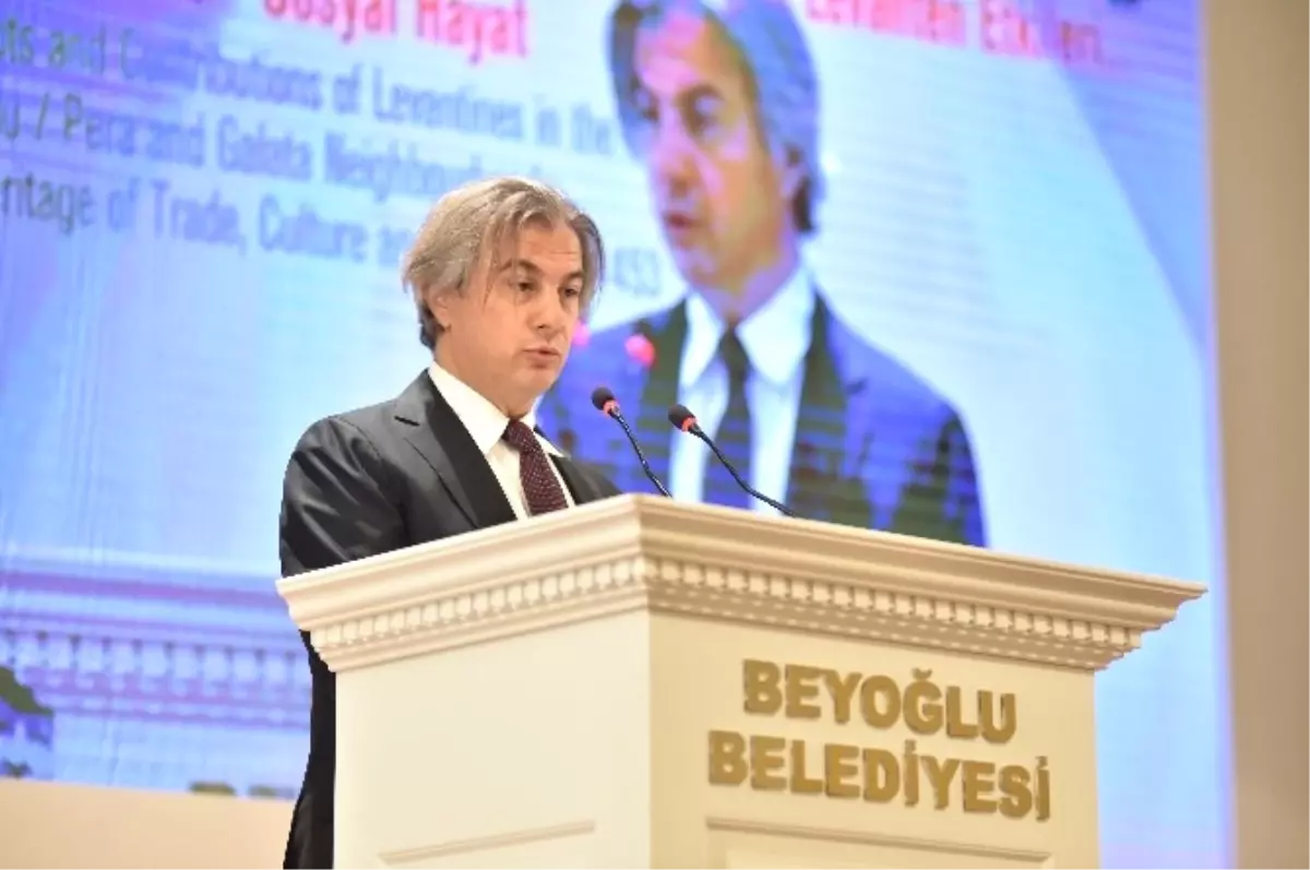 Beyoğlu\'nda Levantenler Konferansı