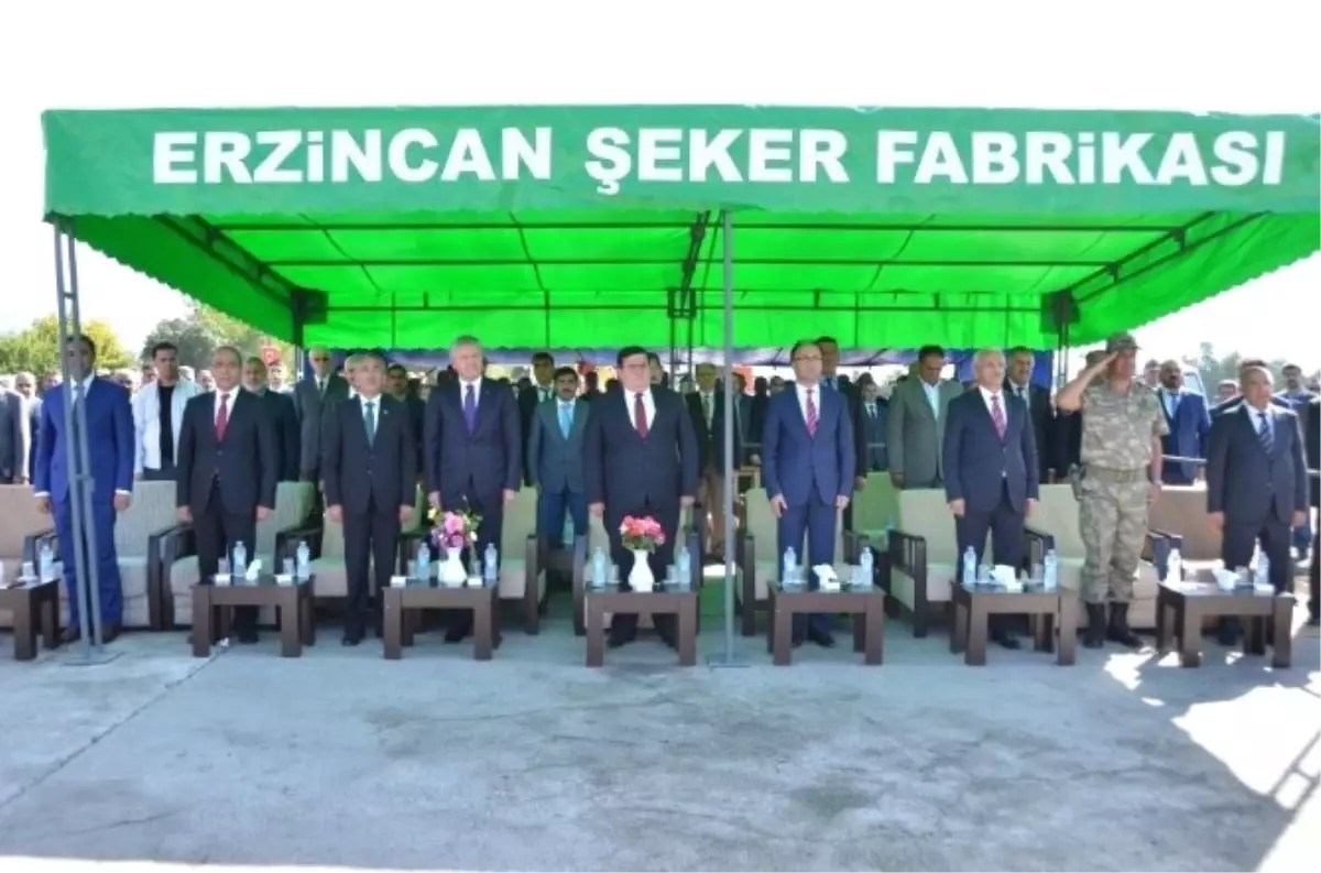 Erzincan Şeker Fabrikası 2016-2017 Yılı Sezonunu Açtı