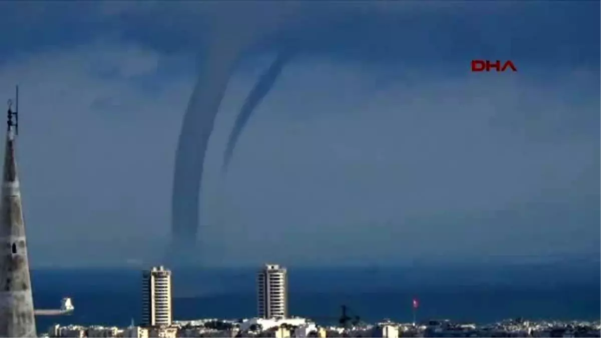 İskenderun Körfezi\'nde Hortum Çıktı