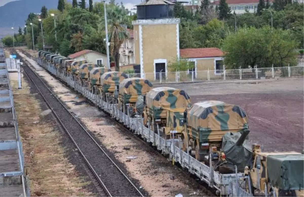 İslahiye\'den Hava Savunma Bataryası Sevkiyatı Sürüyor