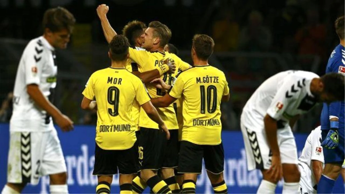 Borussia Dortmund, Freiburg\'u 3-1 Mağlup Etti