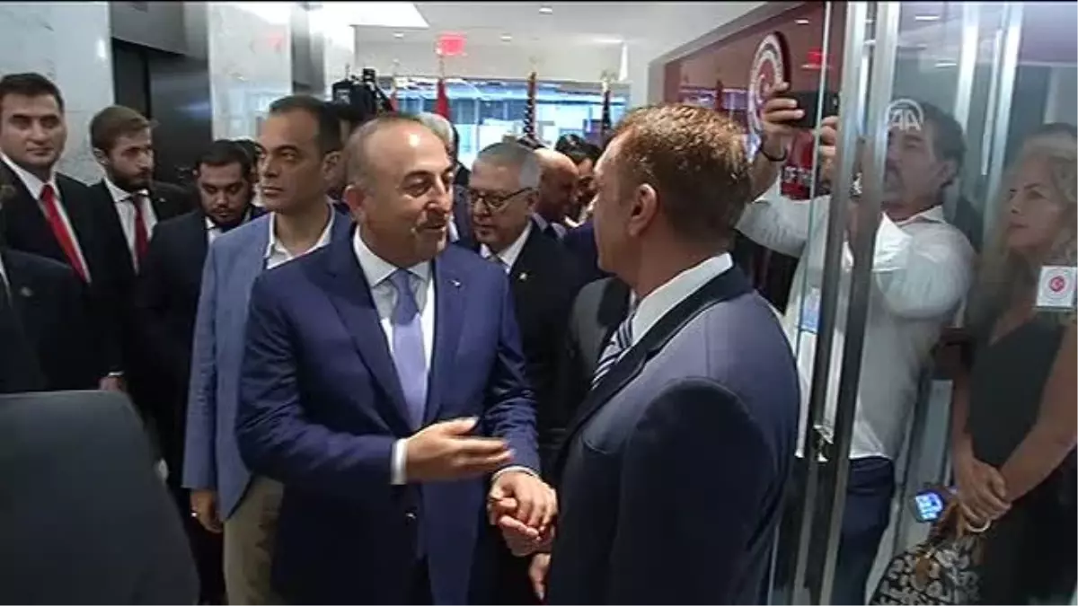 Çavuşoğlu, Türkiye\'nin Miami Başkonsolosluğu\'nun Resmi Açılışı Törenine Katıldı