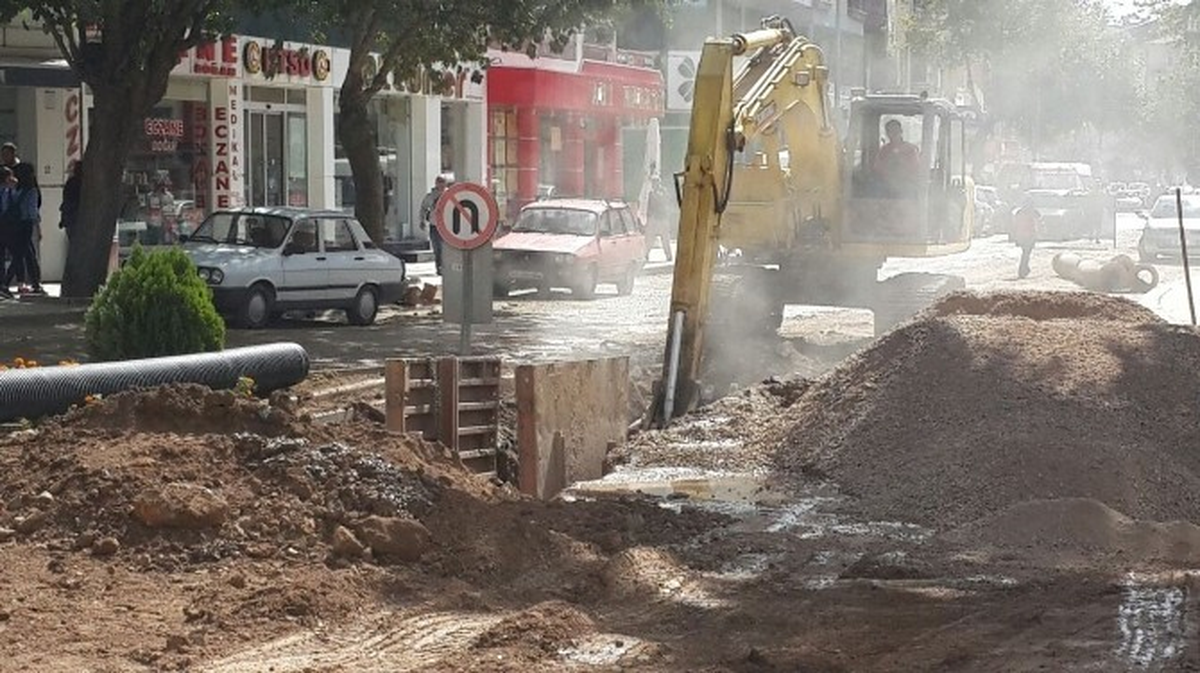 Doğalgaz Borusu Patladı Kısa Süreli Panik Yaşandı