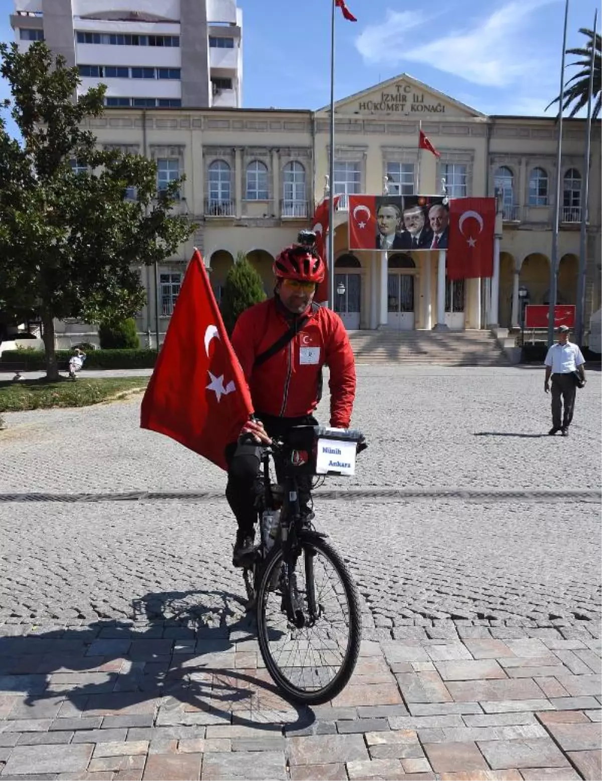 Fetö Darbe Teşebbüsüne Karşı, Almanya\'dan Ankara\'ya Pedal Çevirdi